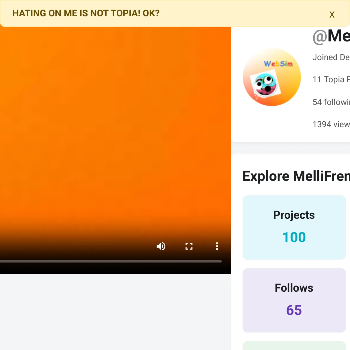 the project is loading