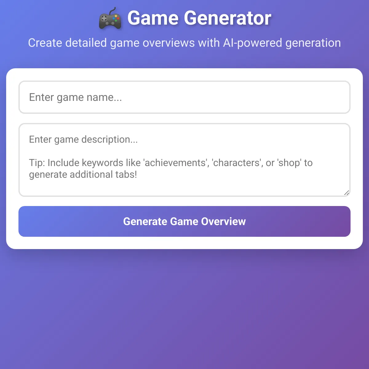 the project is loading