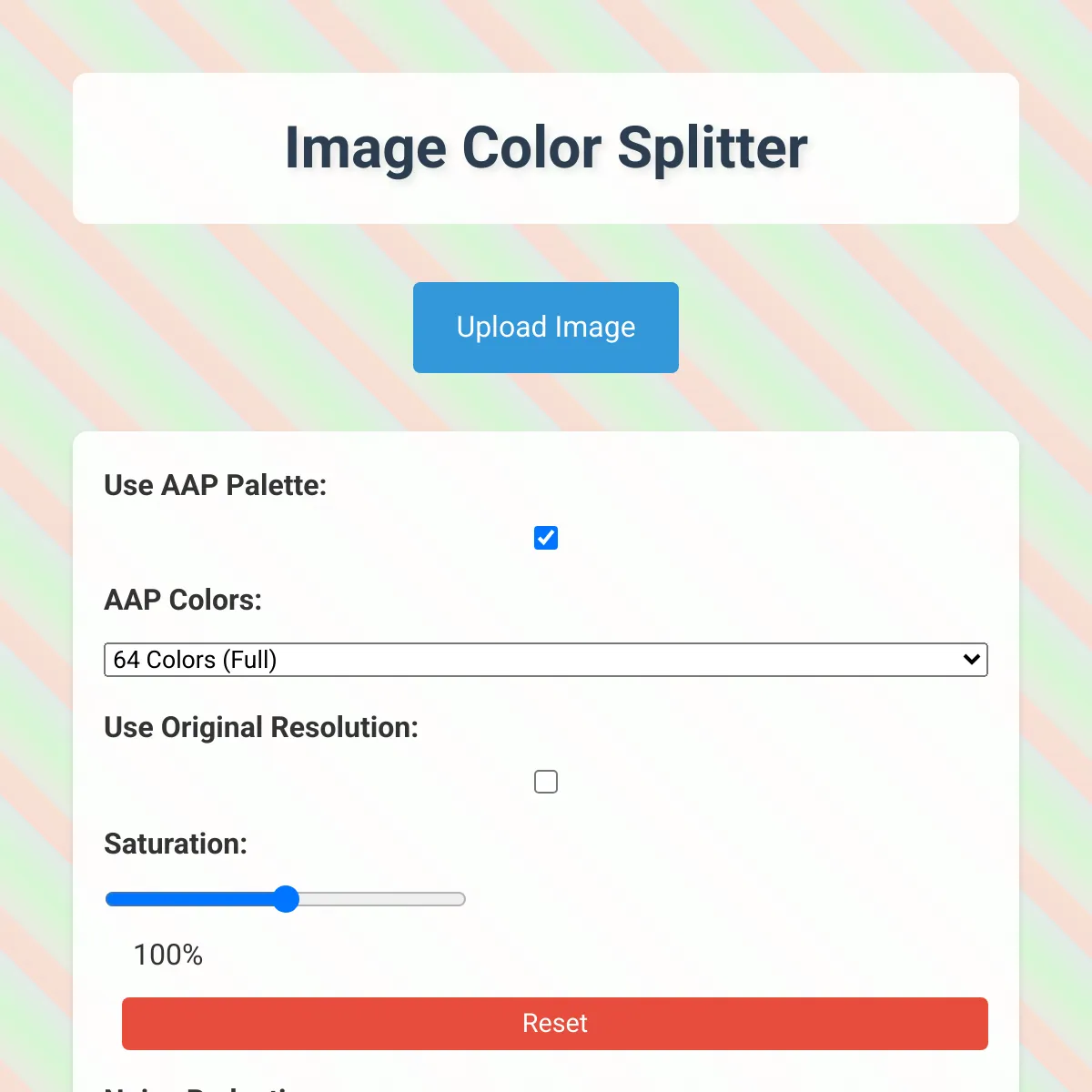 Castle 64 color Image Splitter