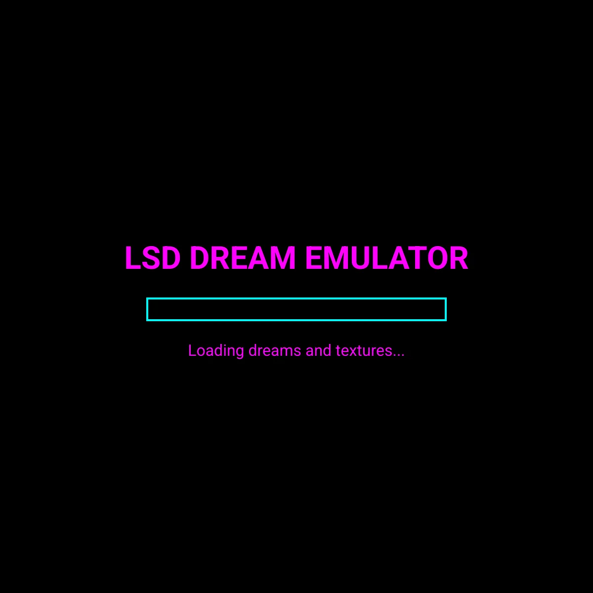 the project is loading