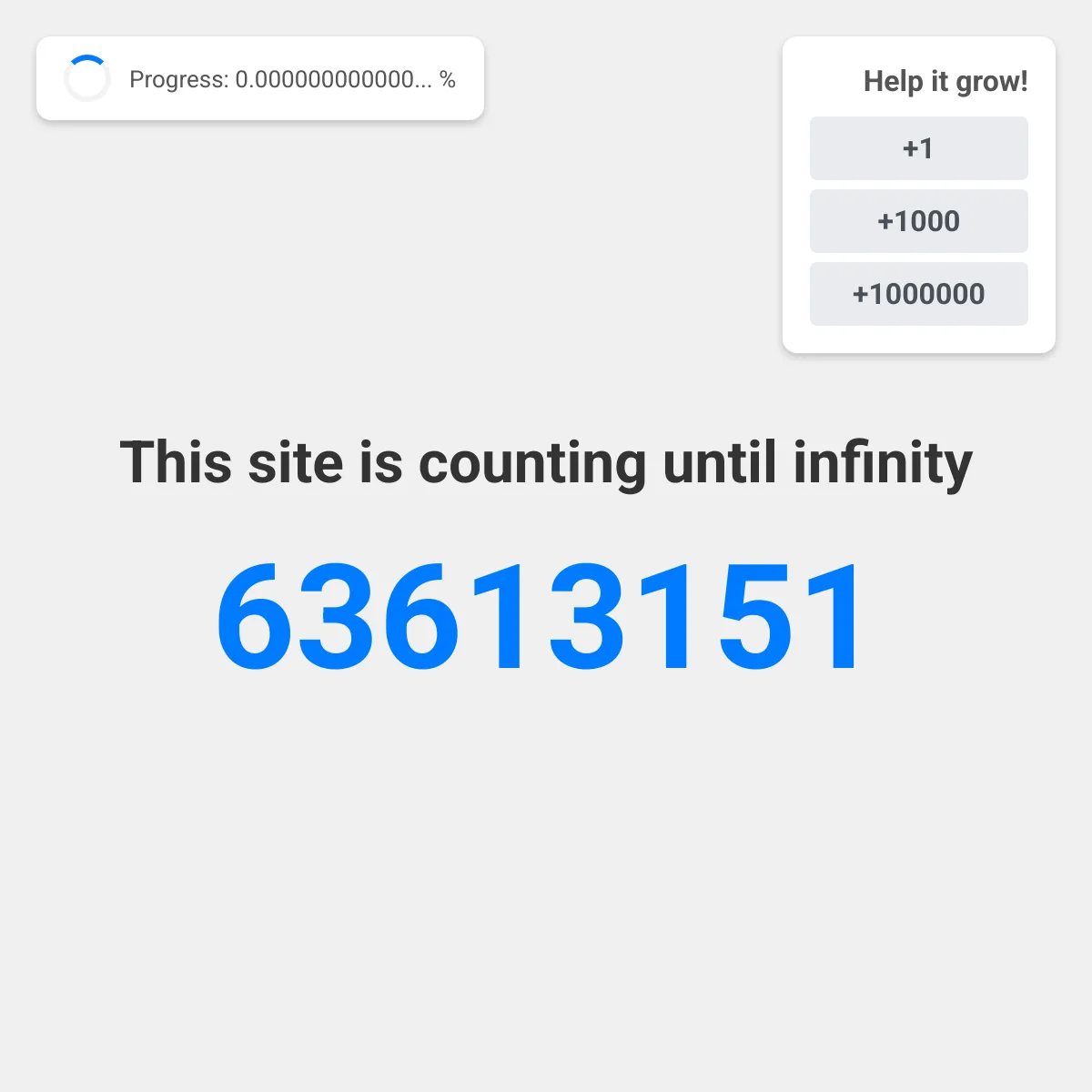 the project is loading