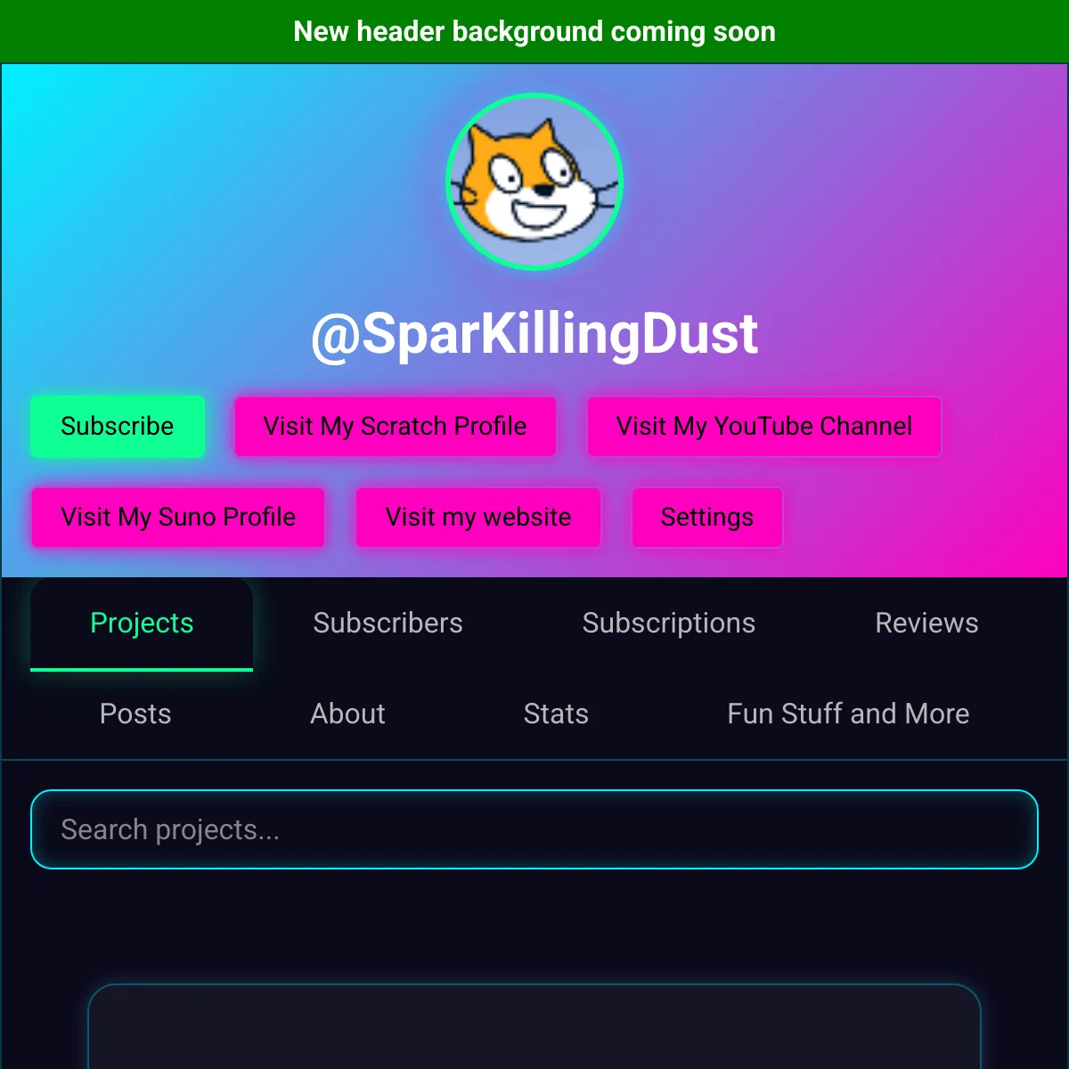 the project is loading