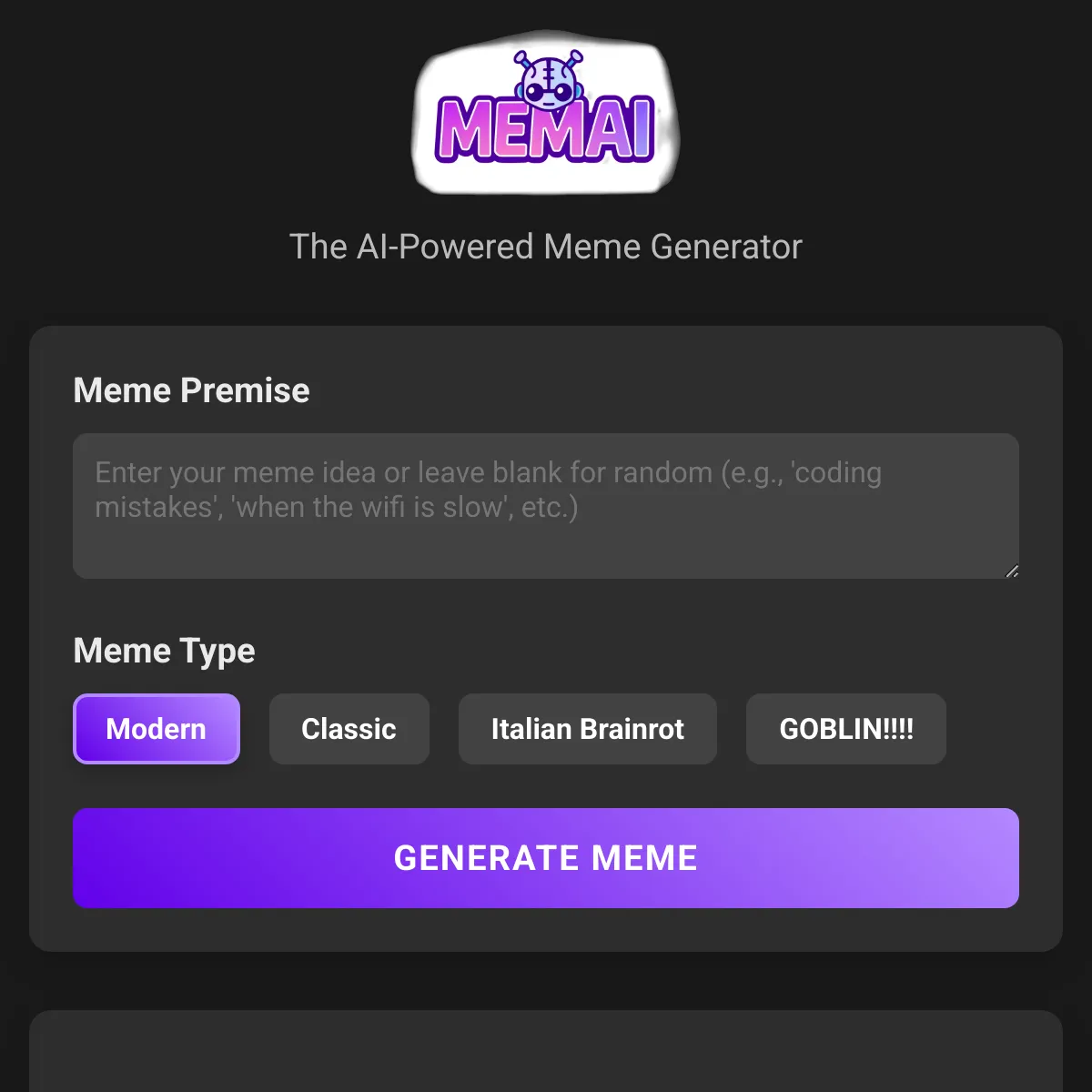 the project is loading