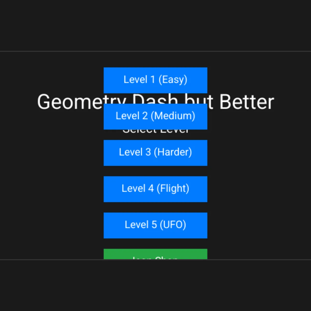 the project is loading