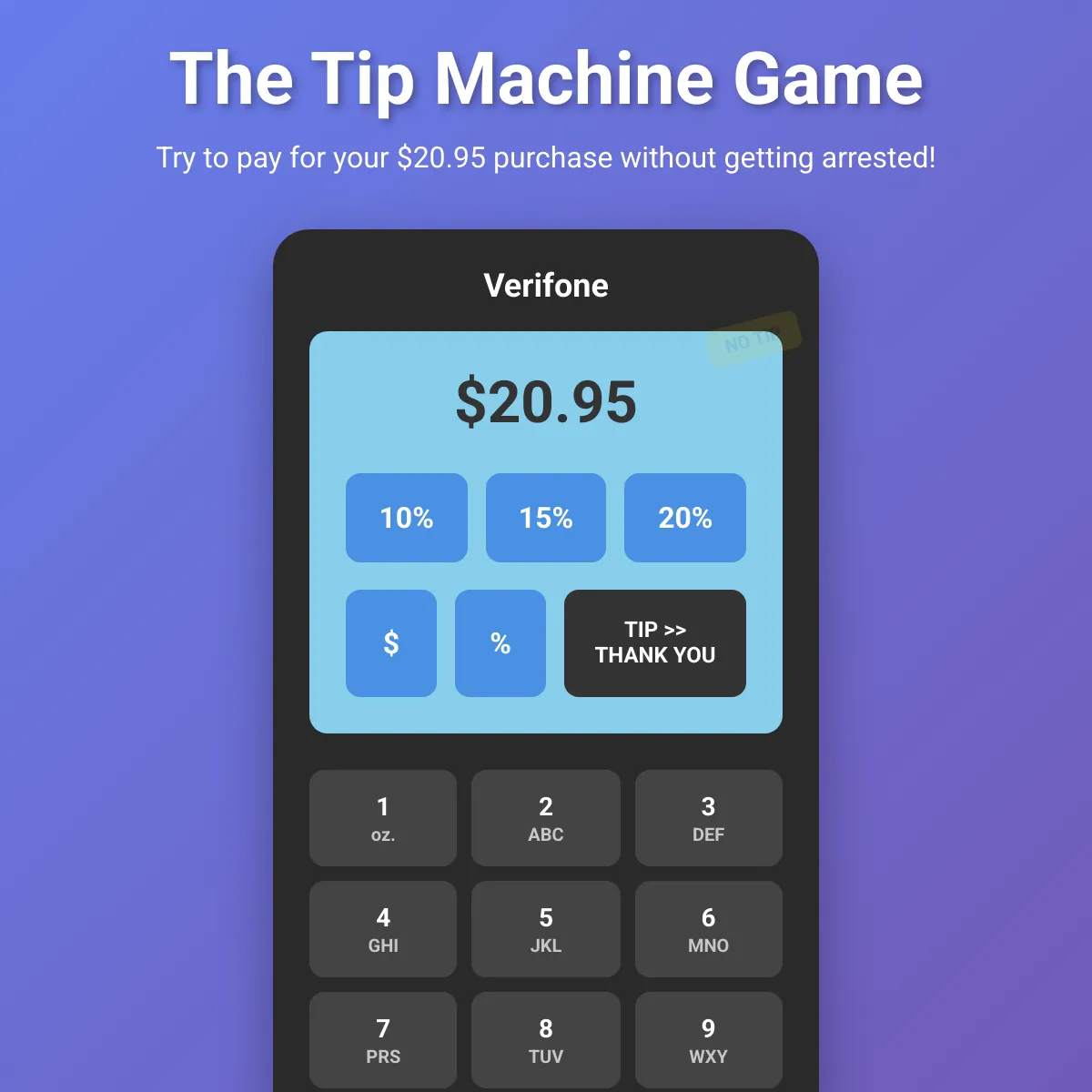Tip Machine Game
