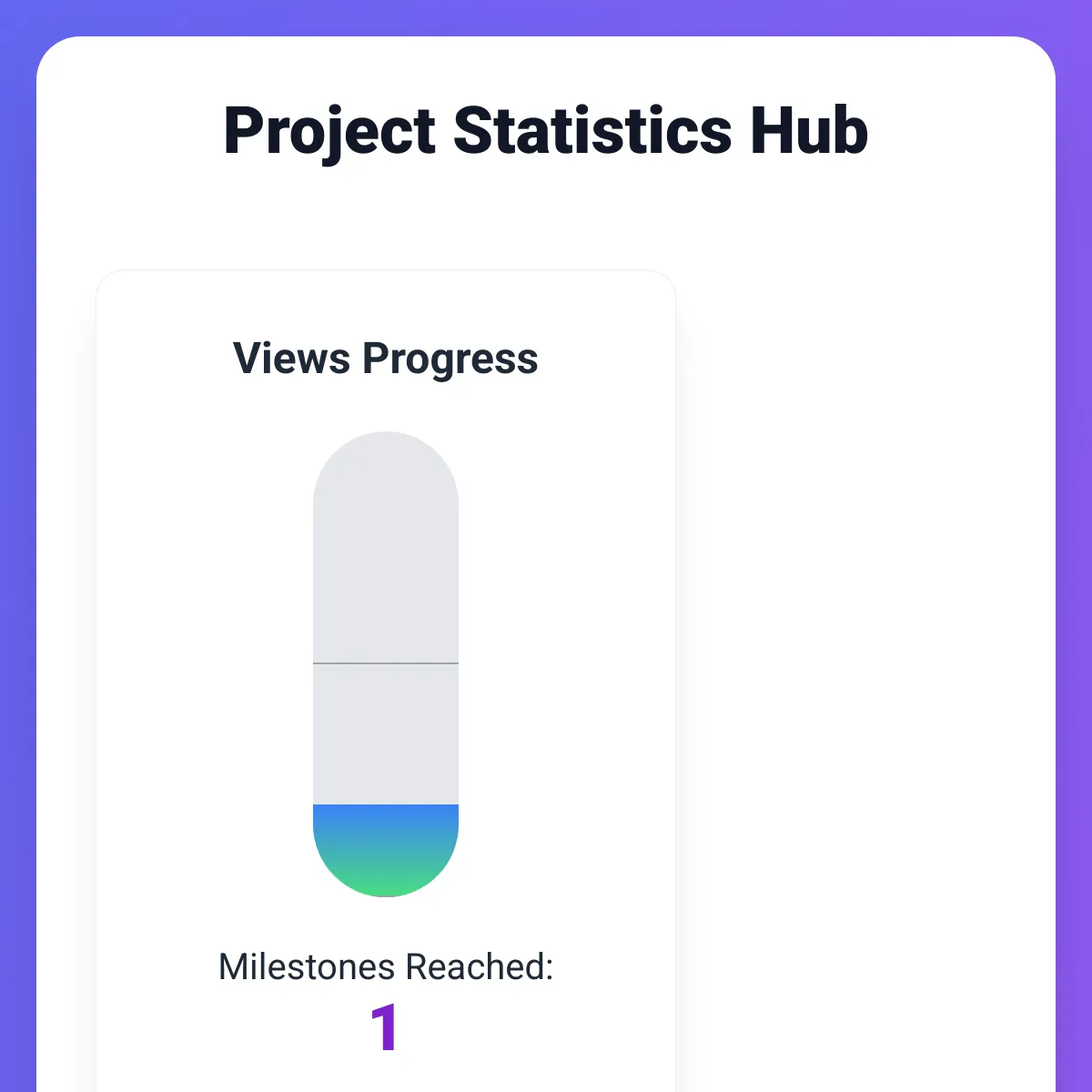 Stats About This Project