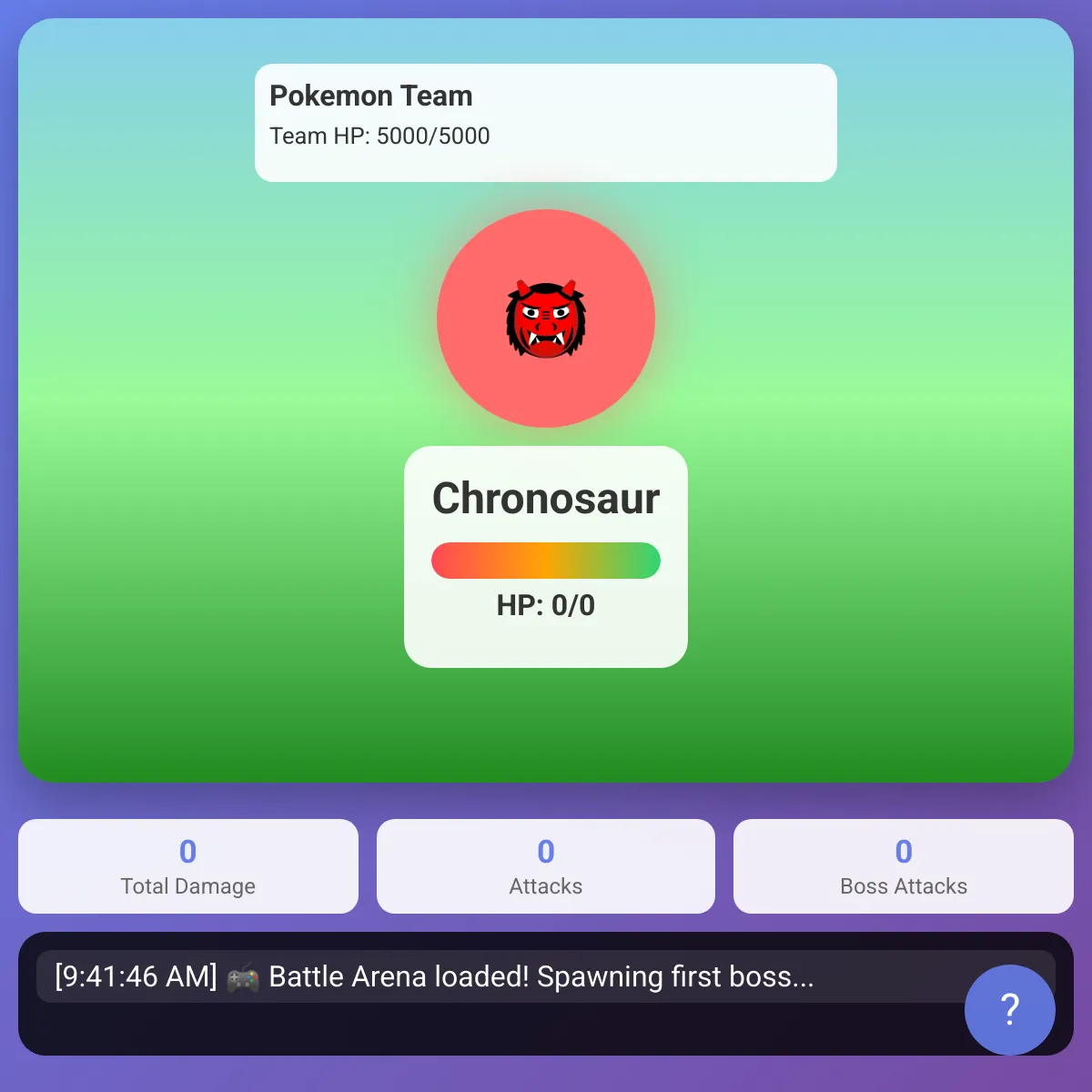 the project is loading