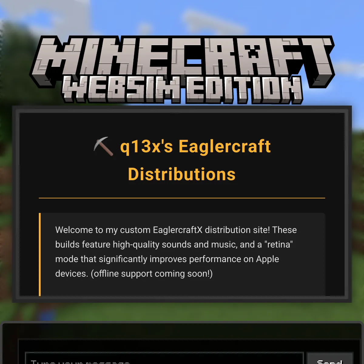 the project is loading
