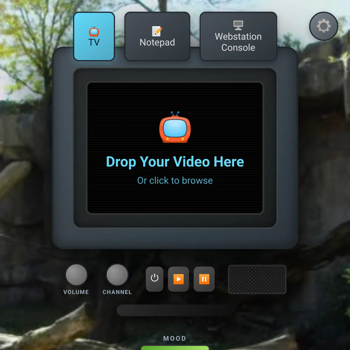 the project is loading