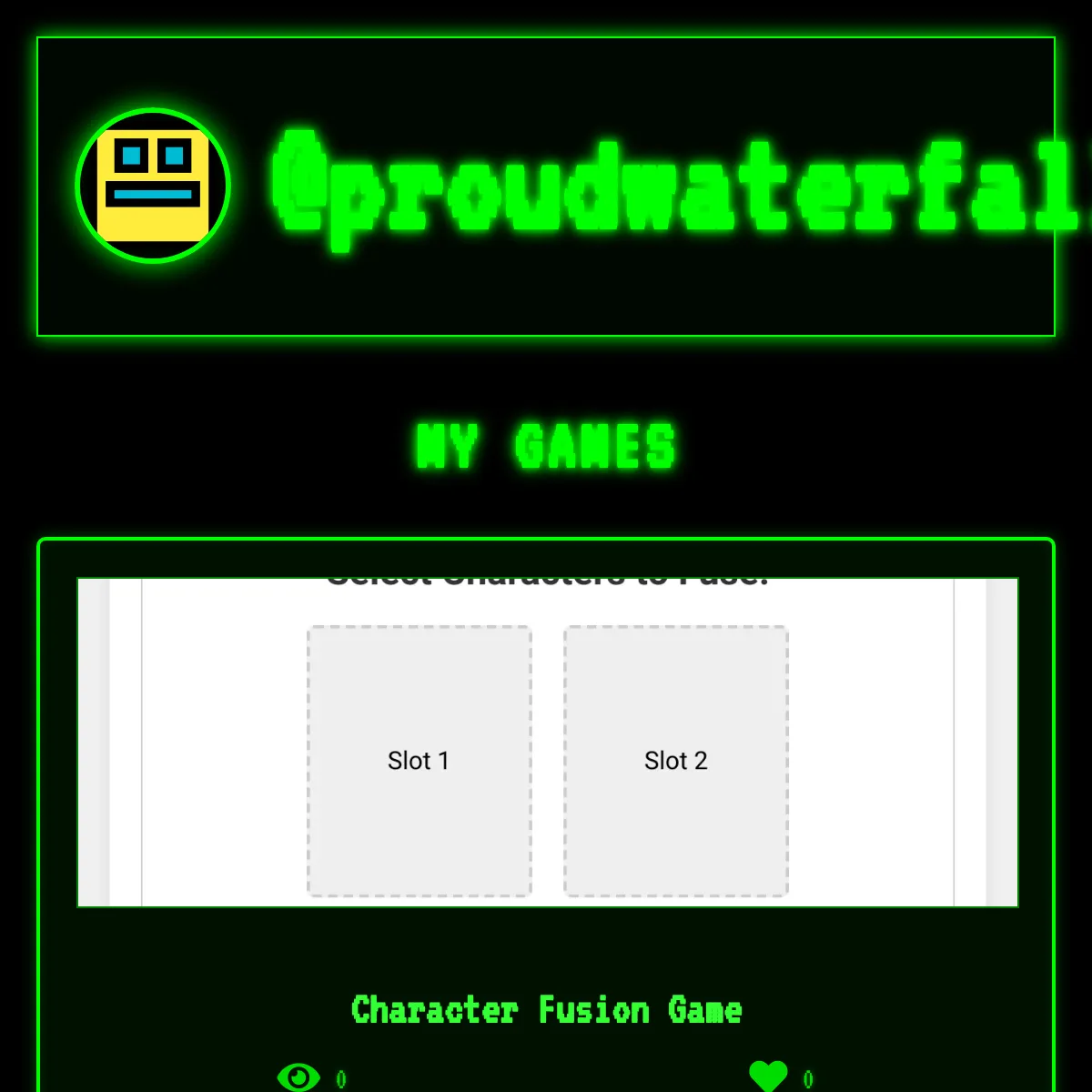 the project is loading