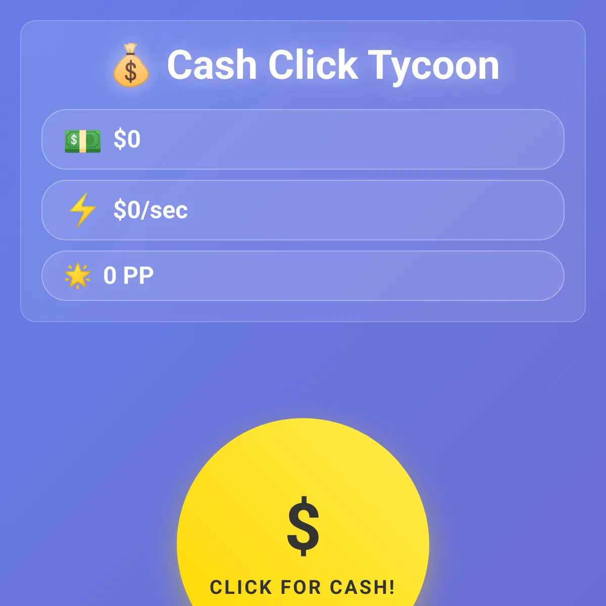 Cash Click Tycoon