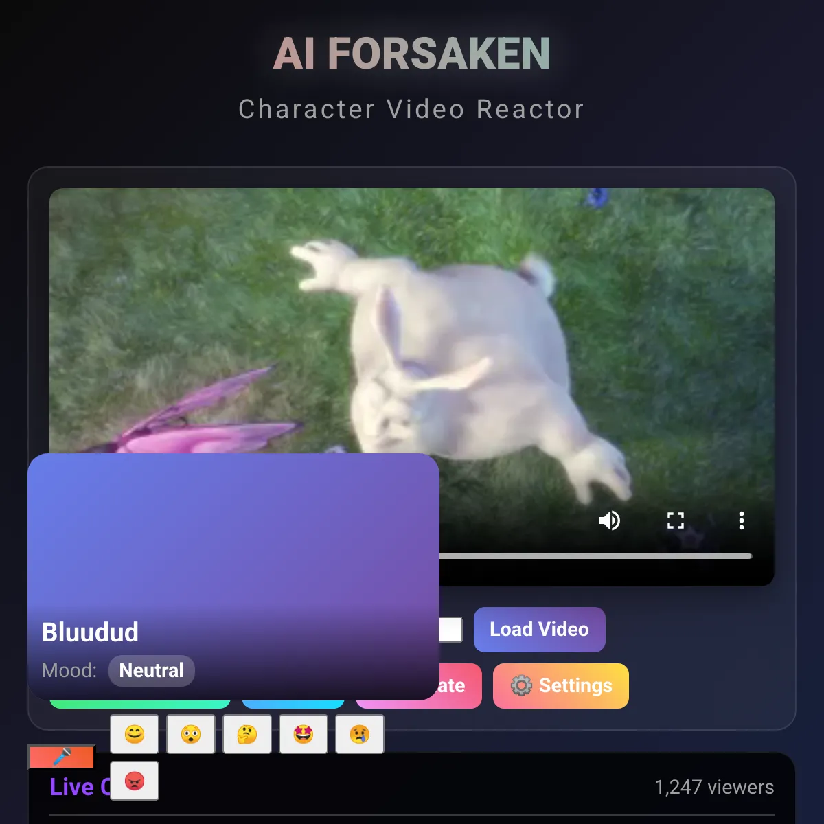 the project is loading