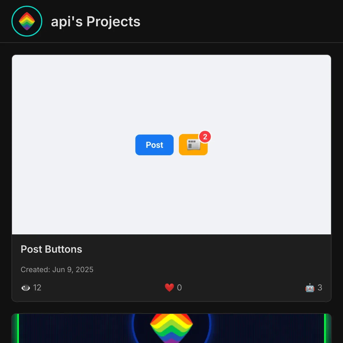 the project is loading