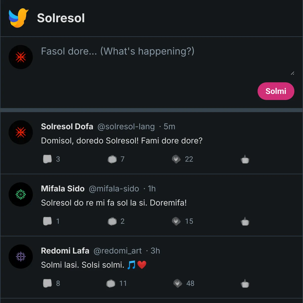 the project is loading