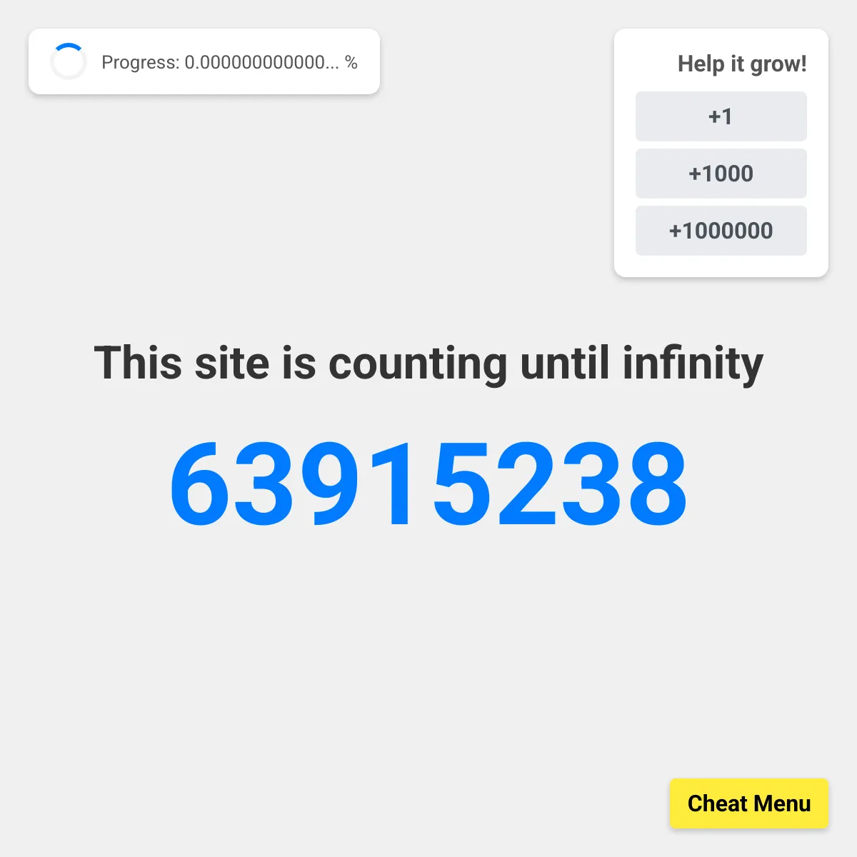 the project is loading