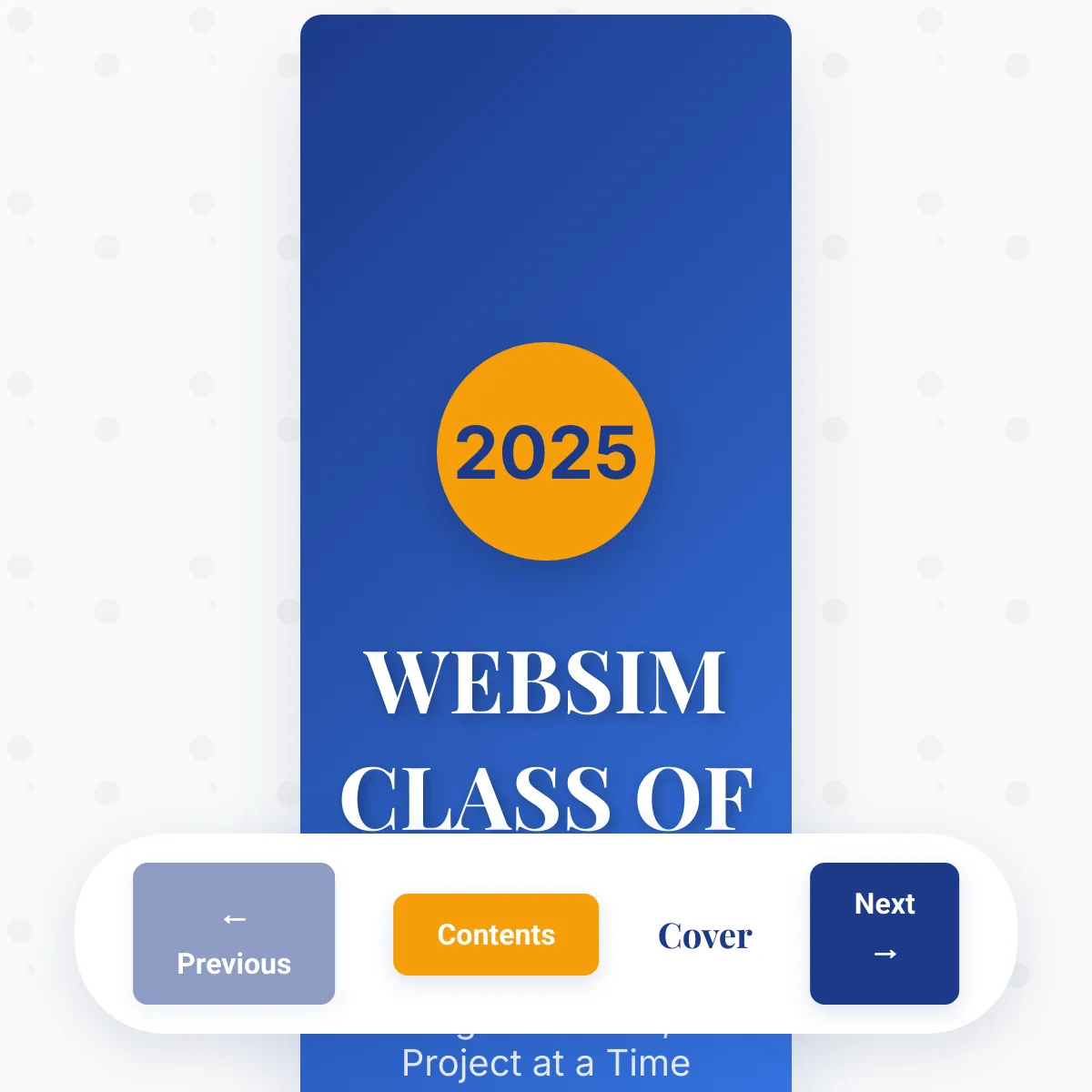 the project is loading