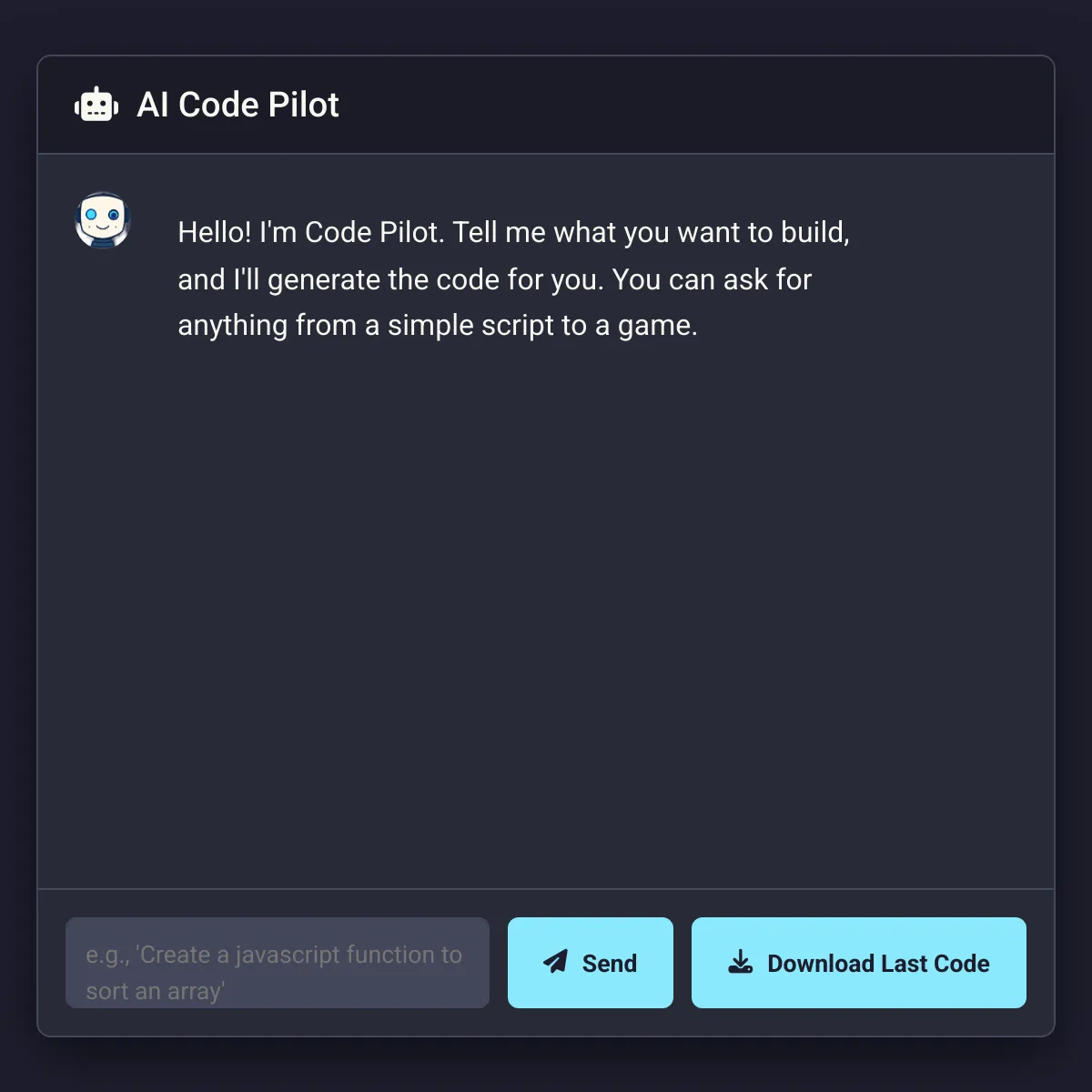 AI Code Maker