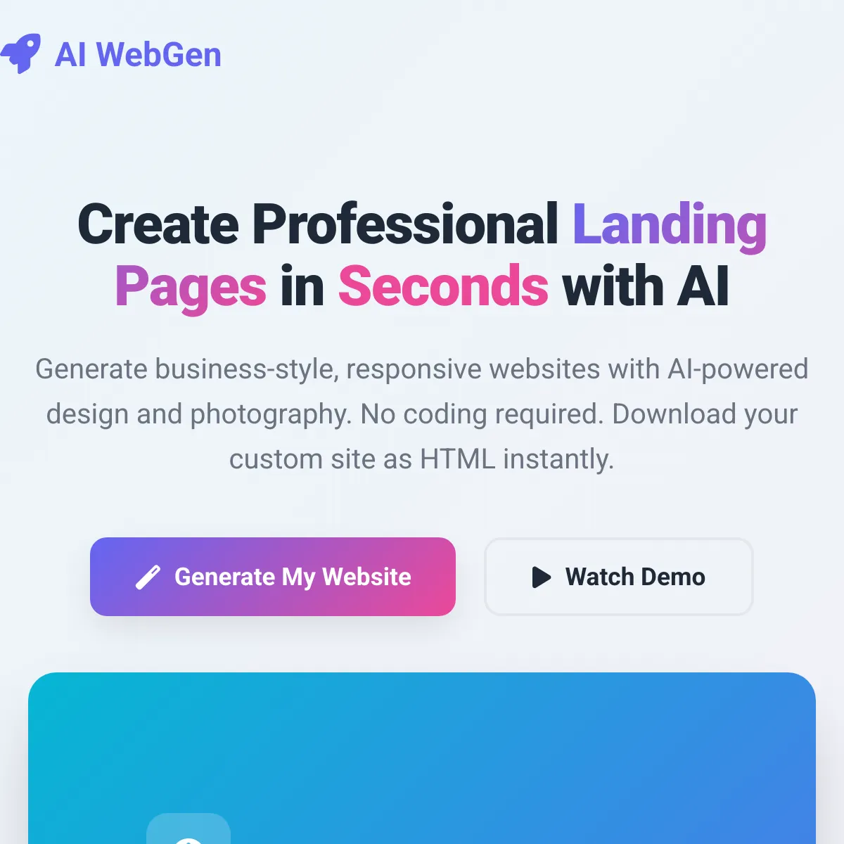 the project is loading