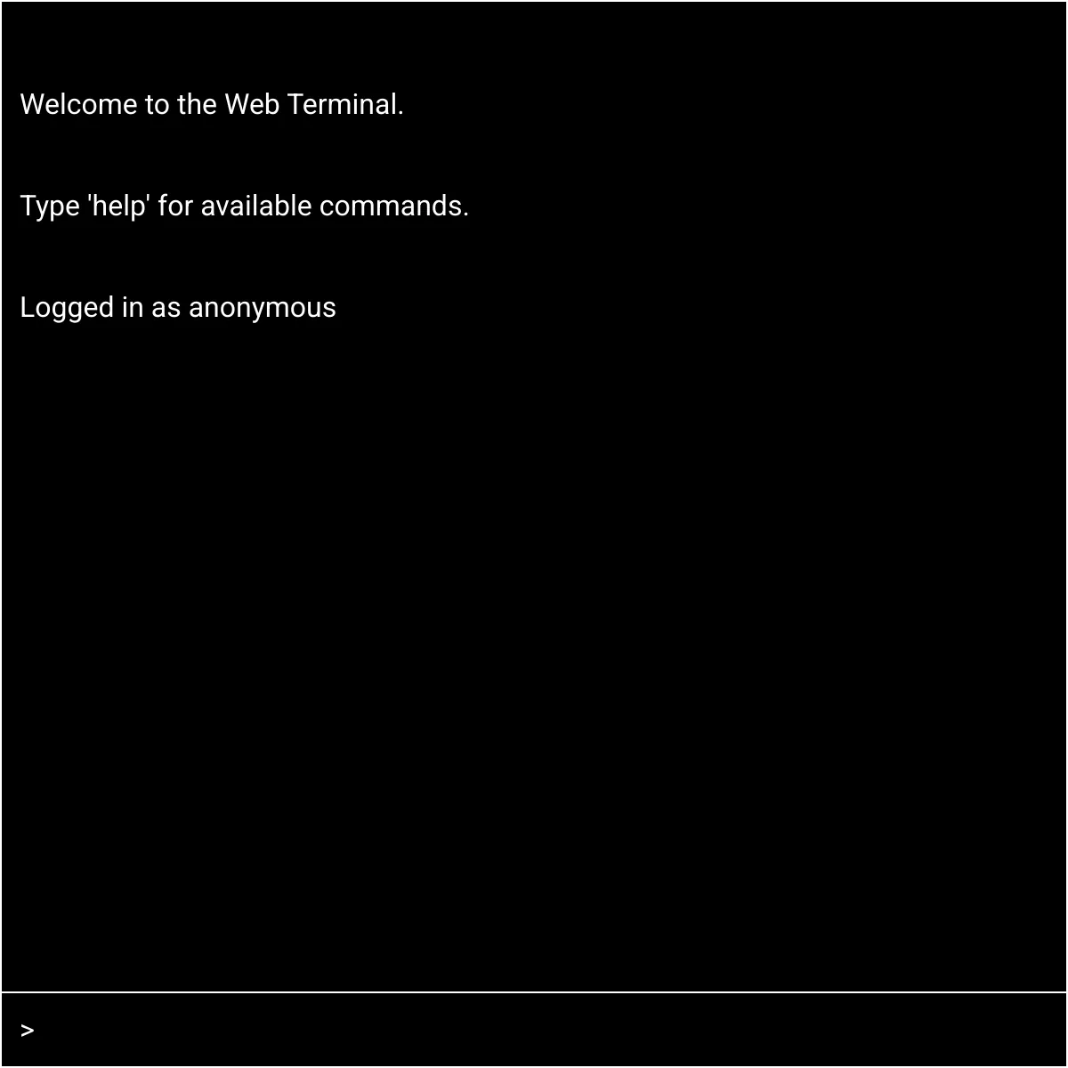 Command Terminal (VERY NERDY STUFF)