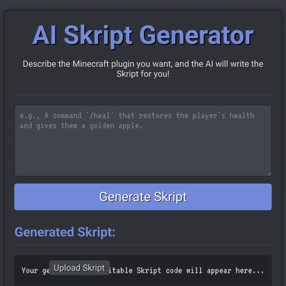 the project is loading