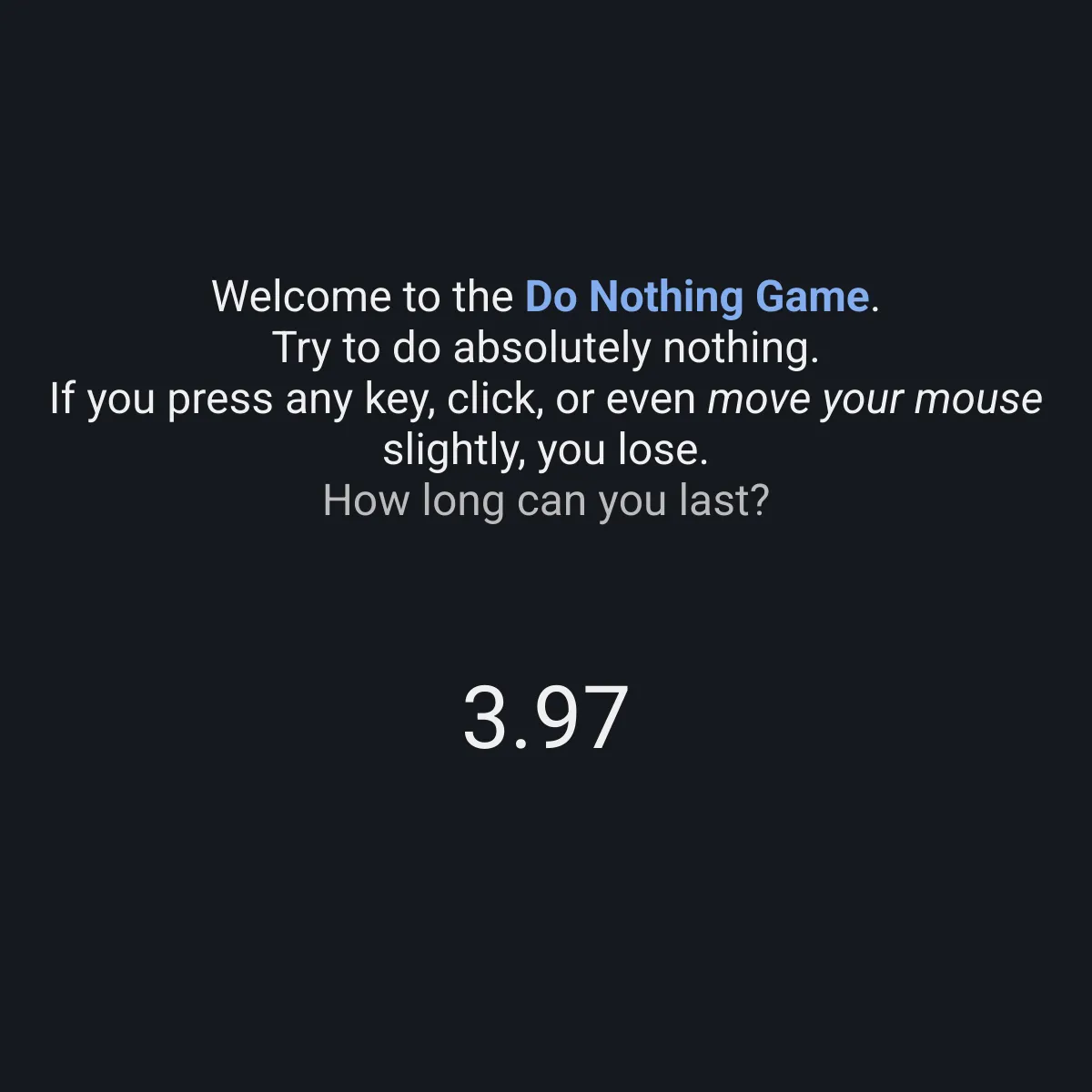 the project is loading