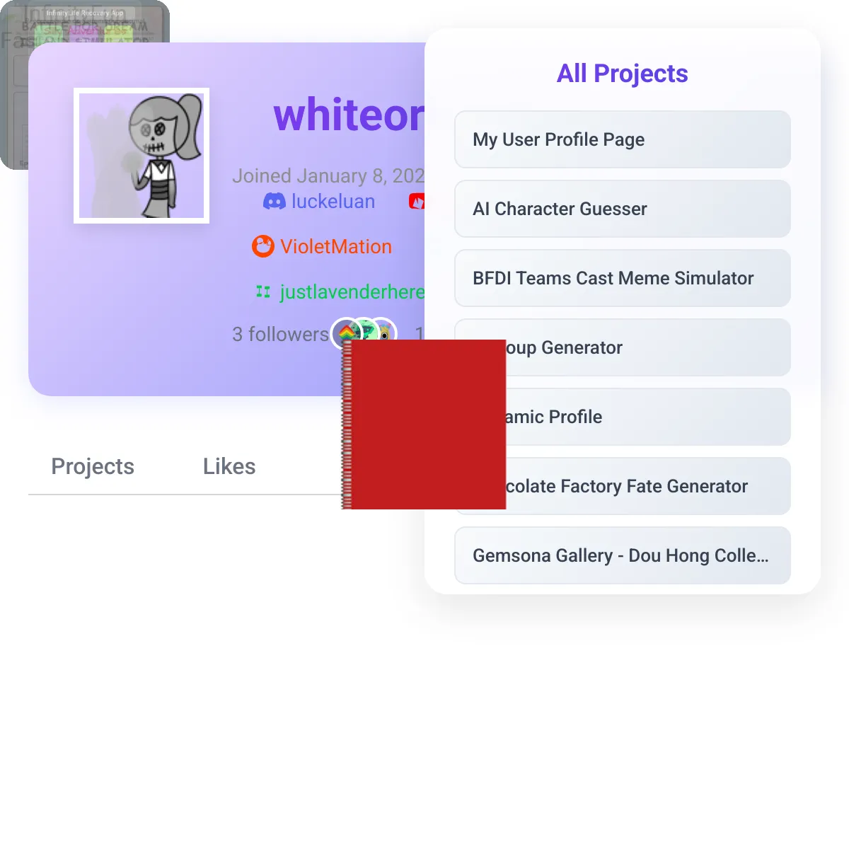the project is loading