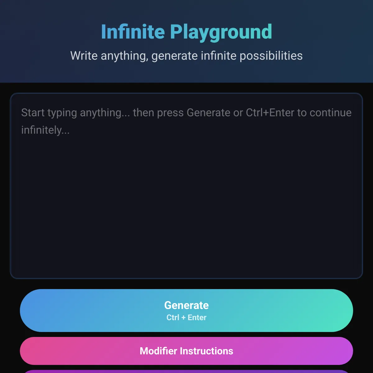 the project is loading