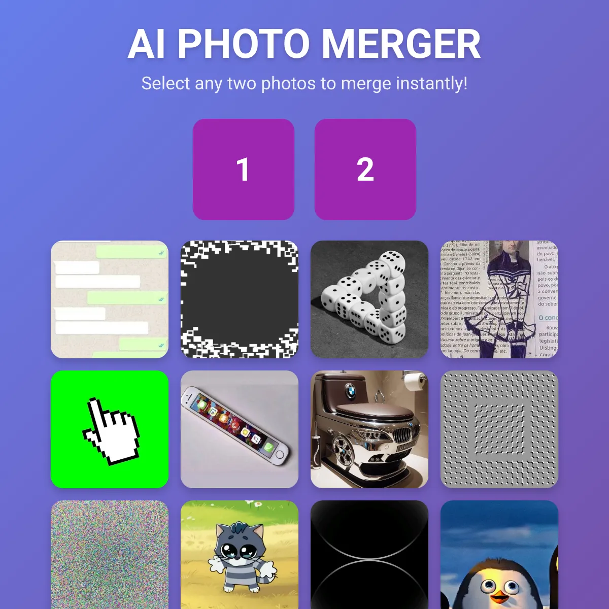 AI Photo Merger