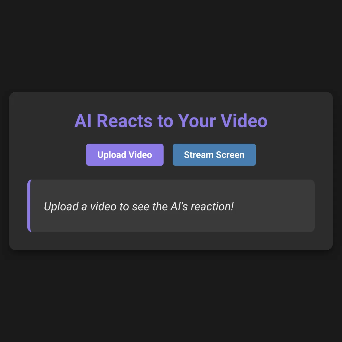 the project is loading