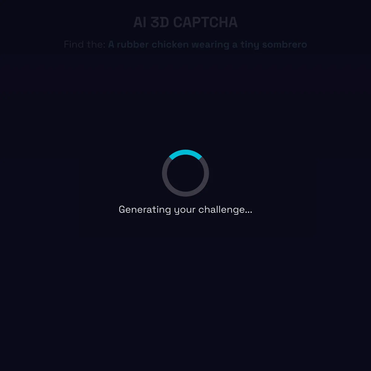 the project is loading