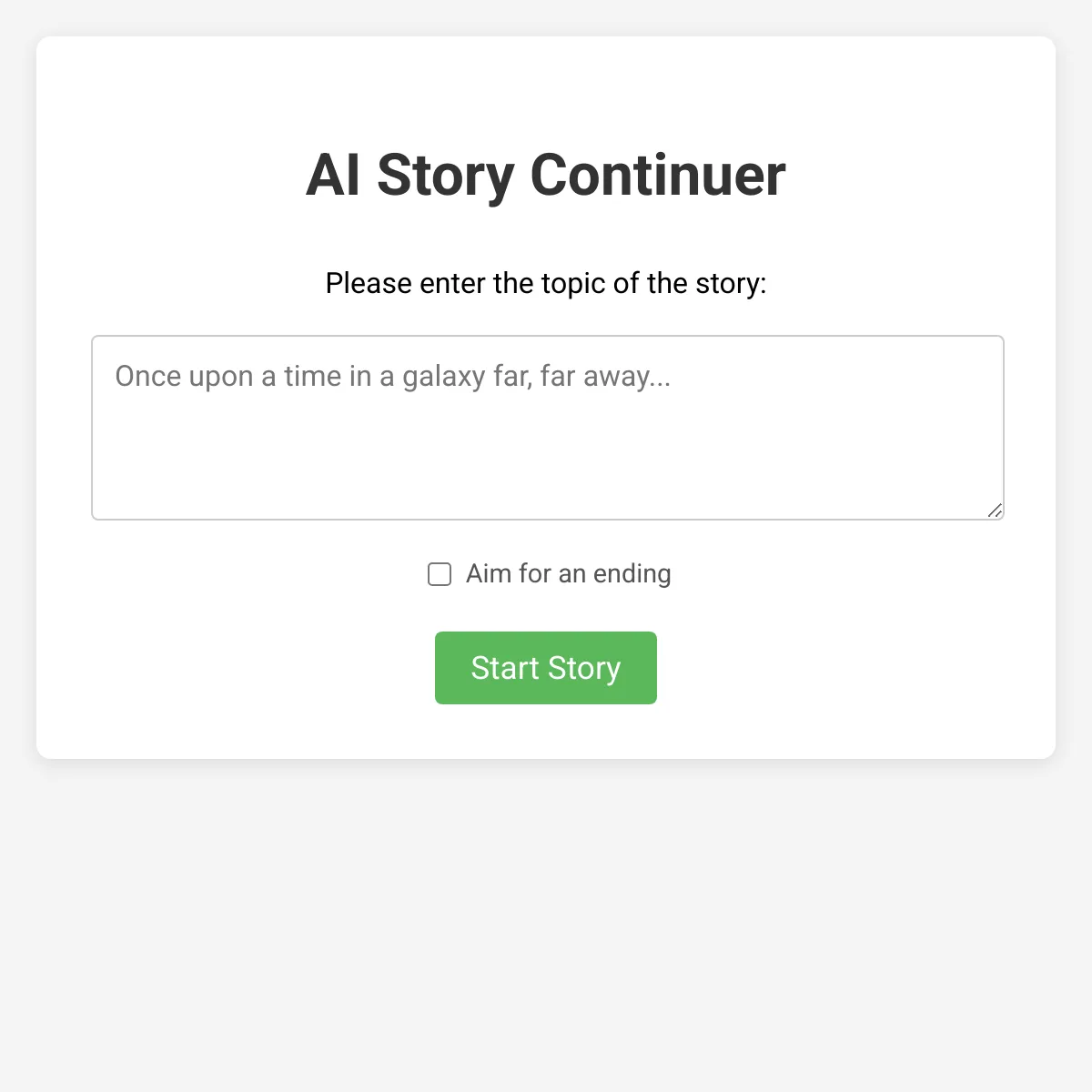 the project is loading