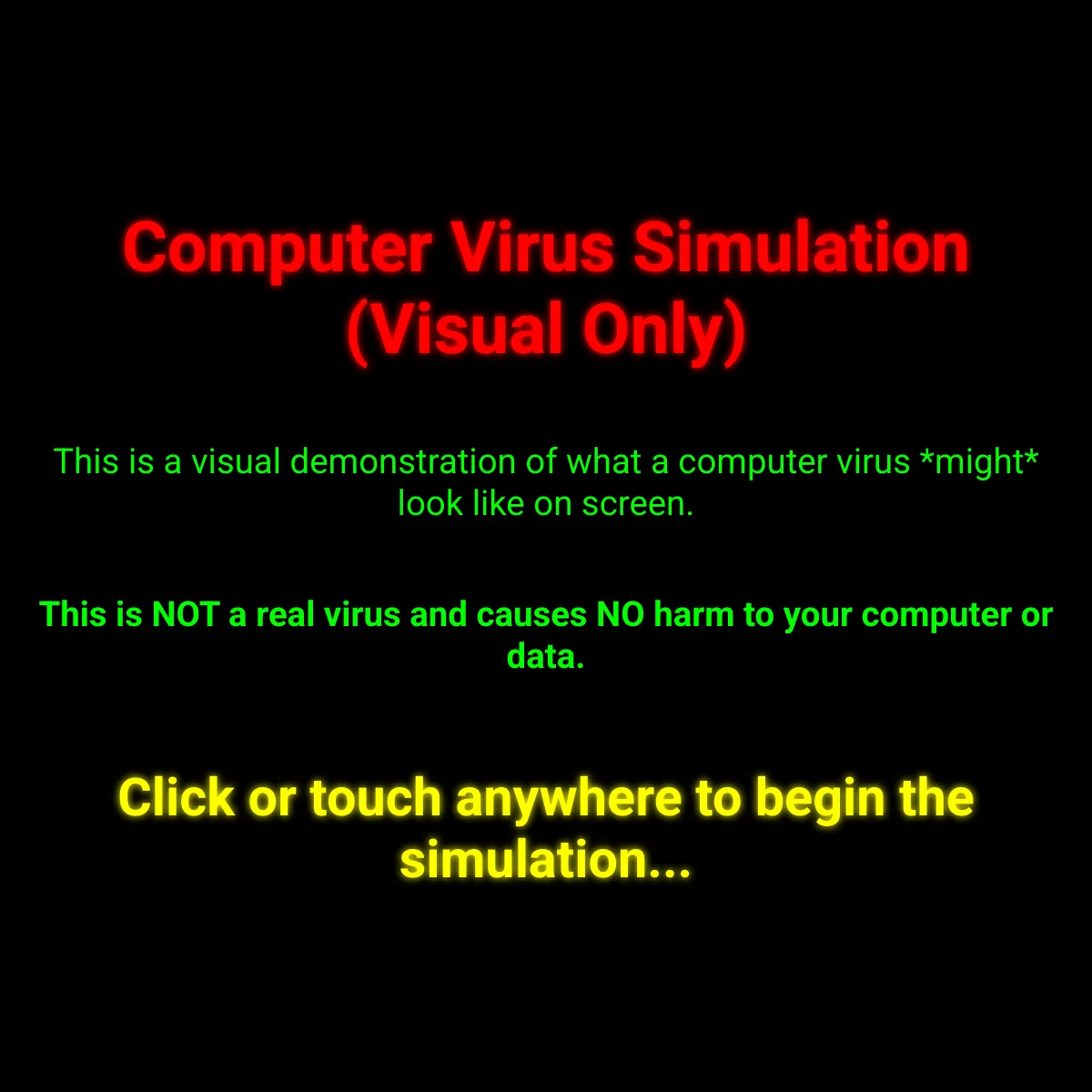 the project is loading