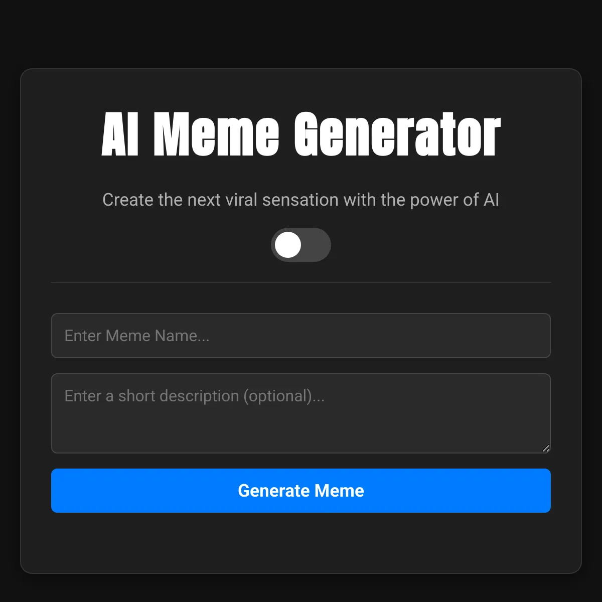 the project is loading