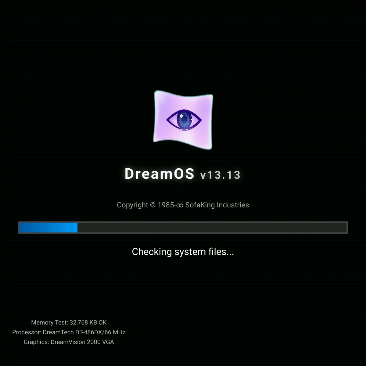 the project is loading