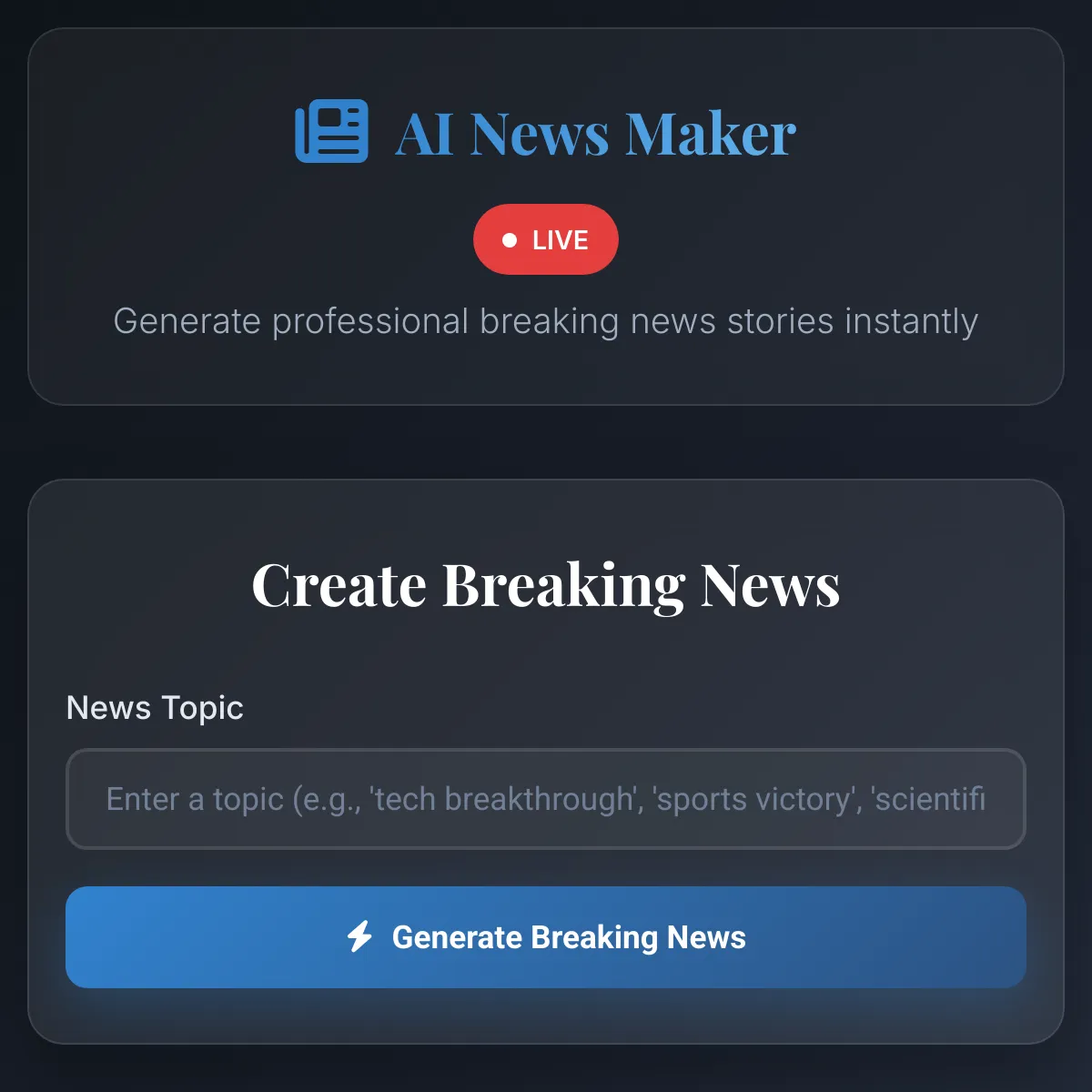 the project is loading