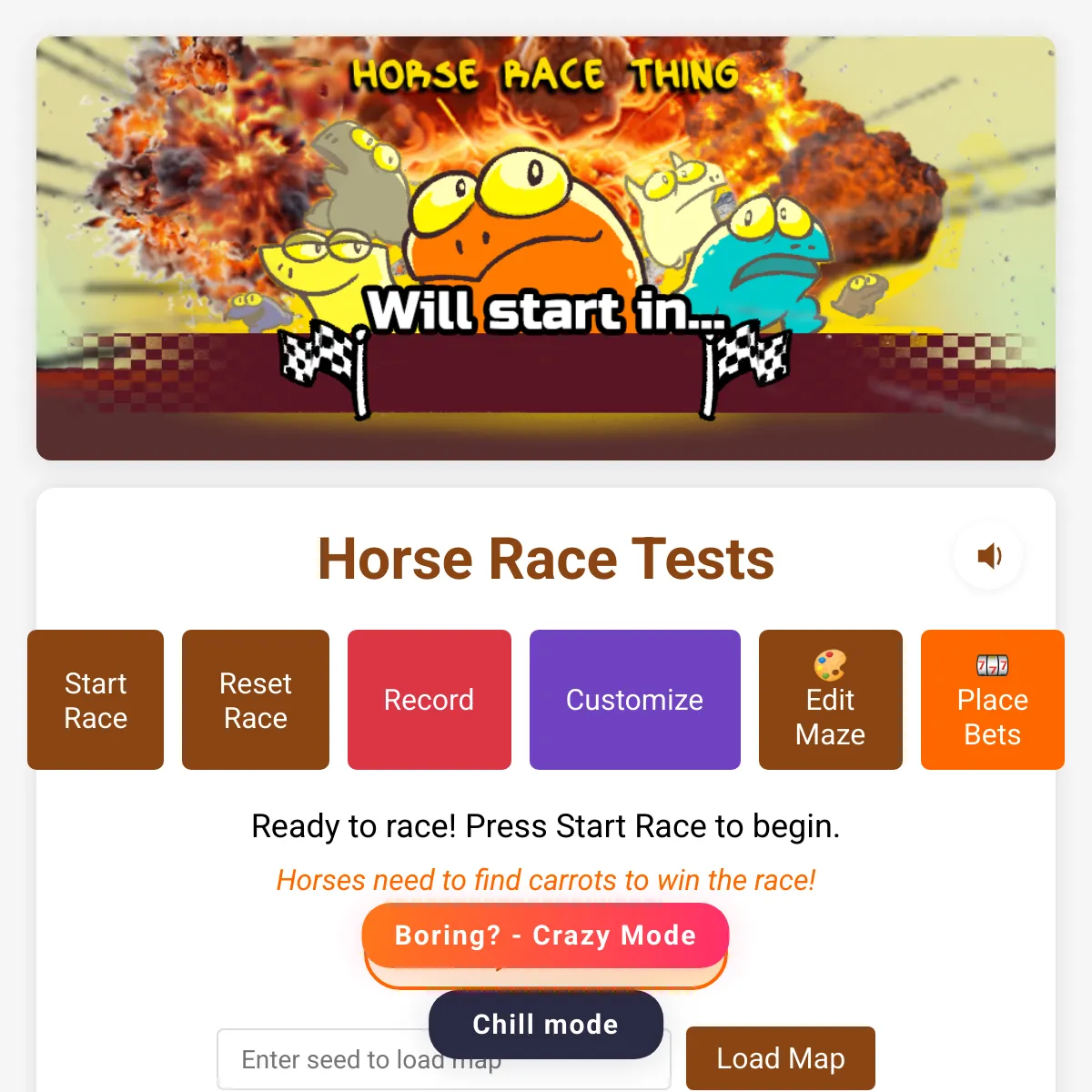 the project is loading