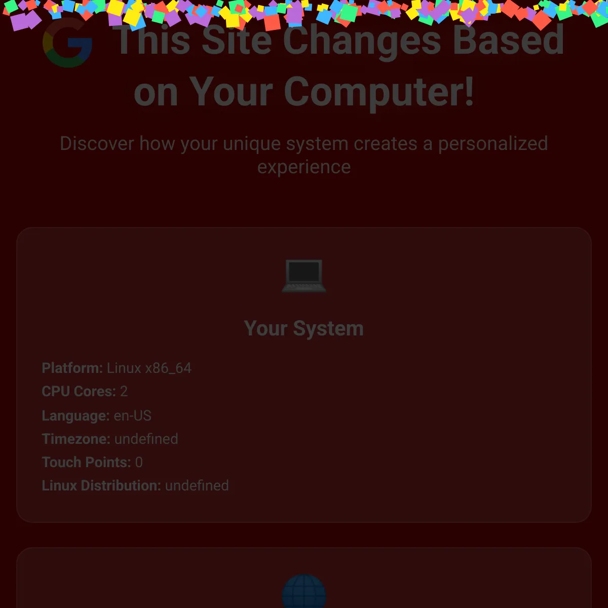 the project is loading