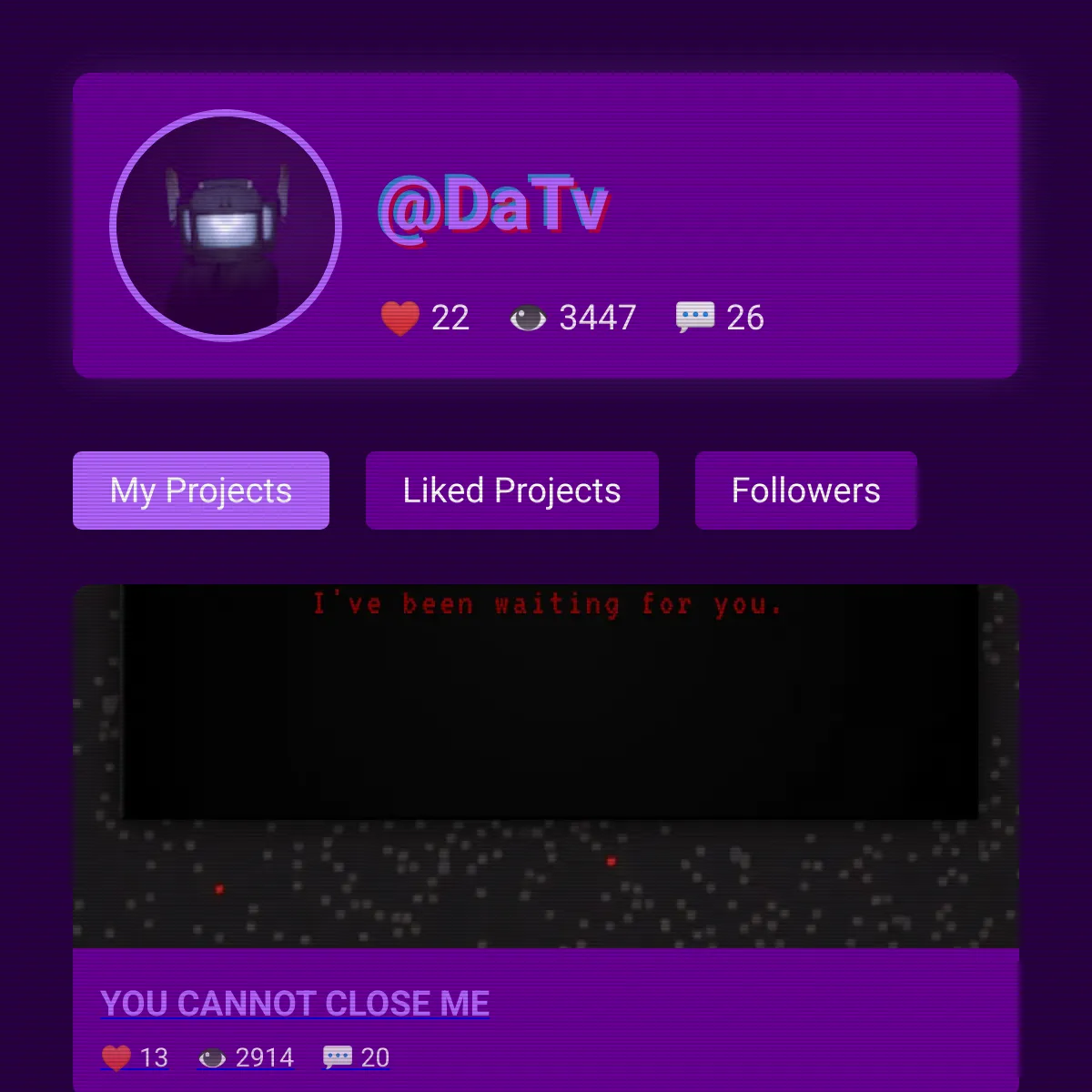 the project is loading