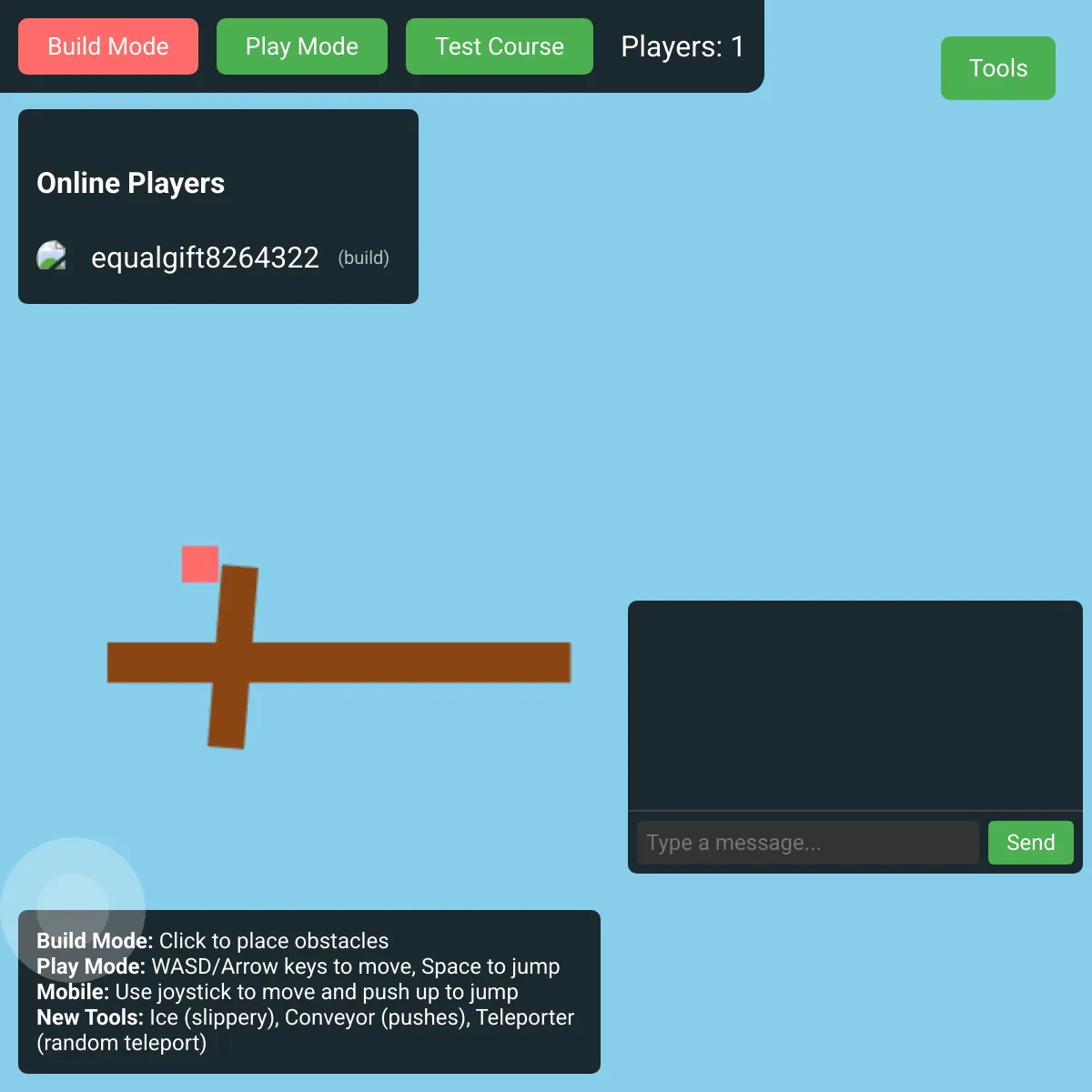 Obstacle Course Builder MULTIPLAYER beta+