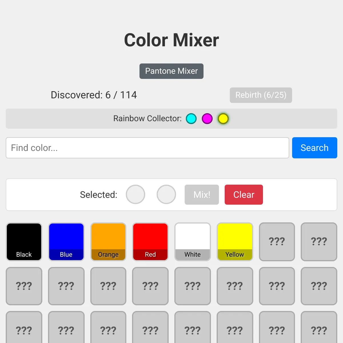 Color Mixer