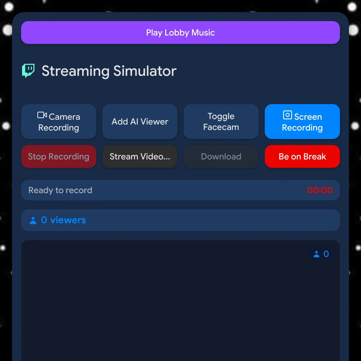 the project is loading