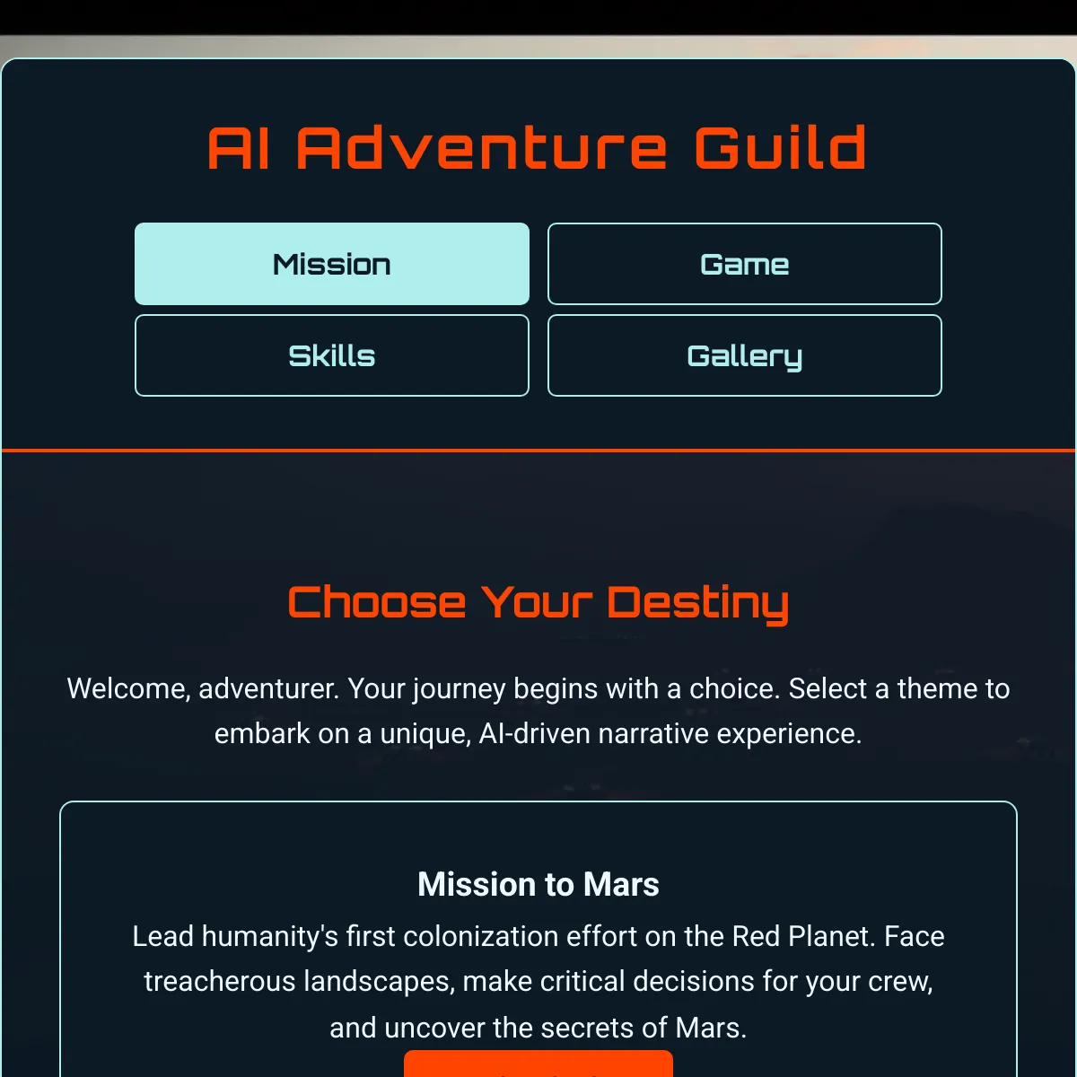 Mars Or Bust!