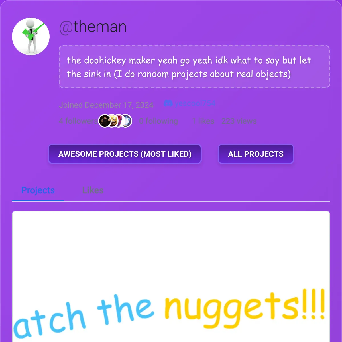 the project is loading