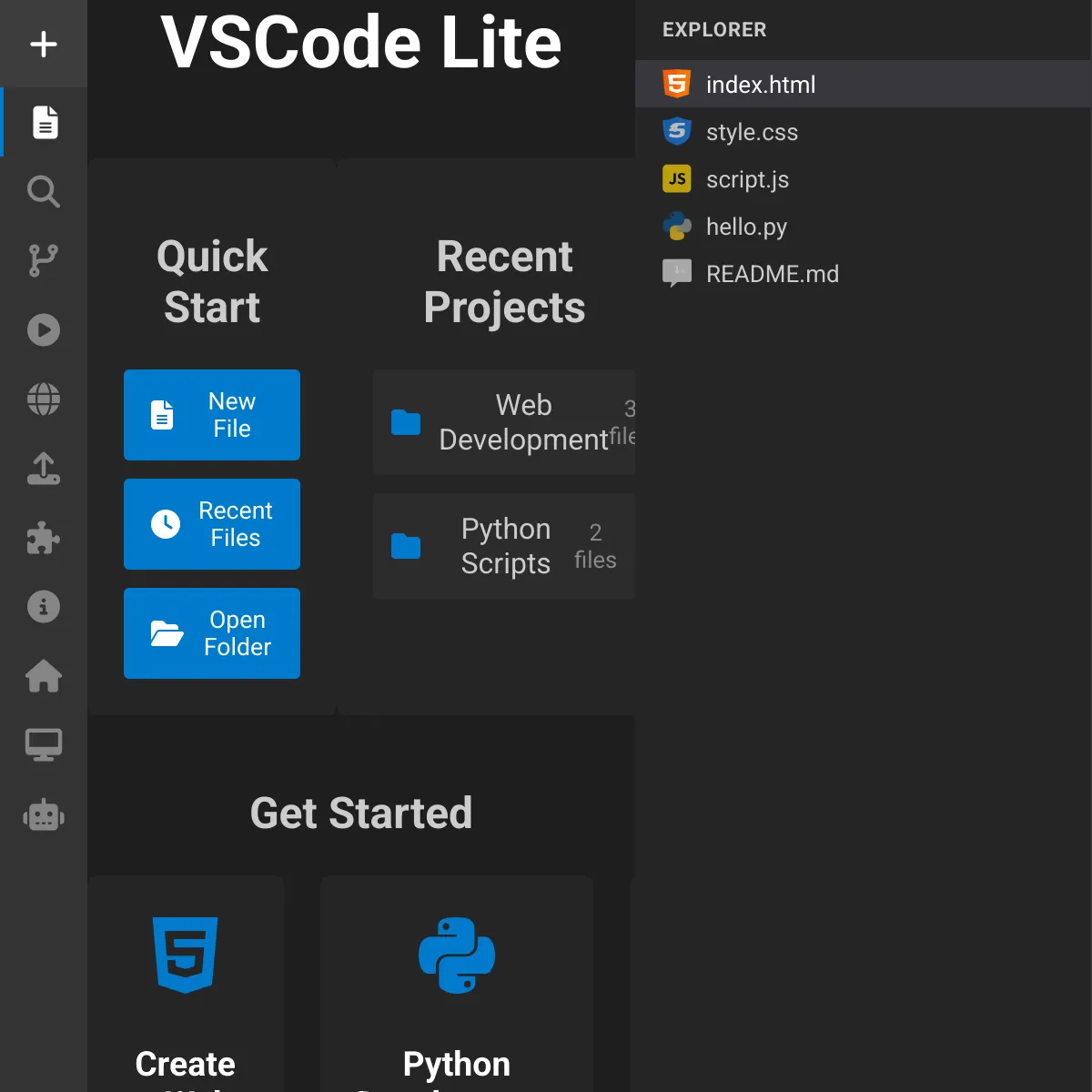 the project is loading