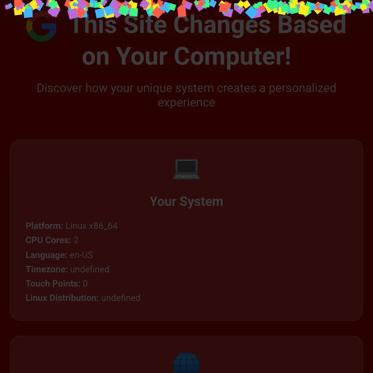 the project is loading