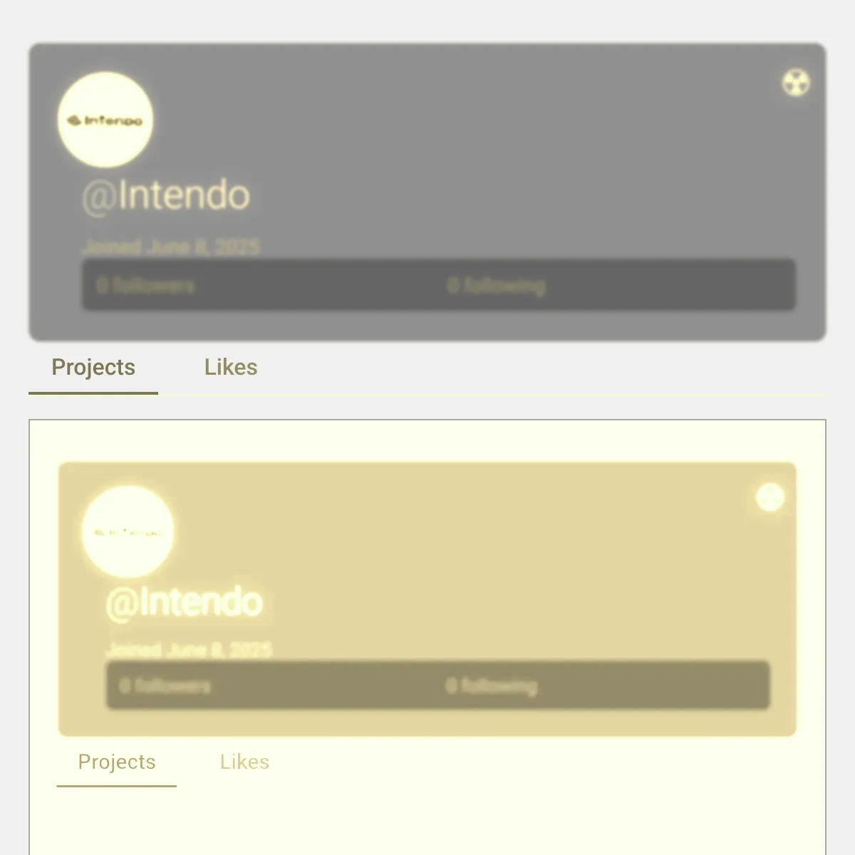 the project is loading