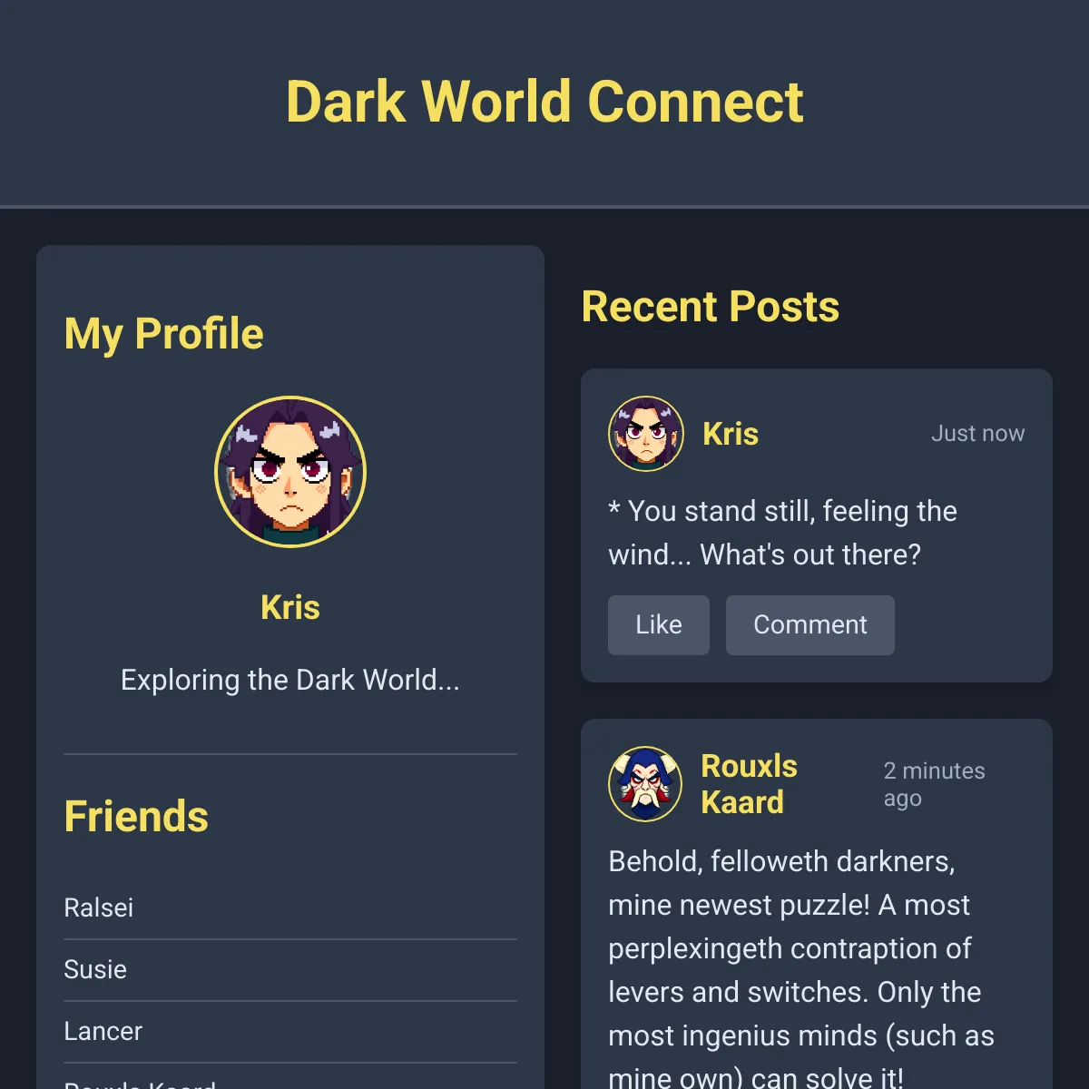 the project is loading