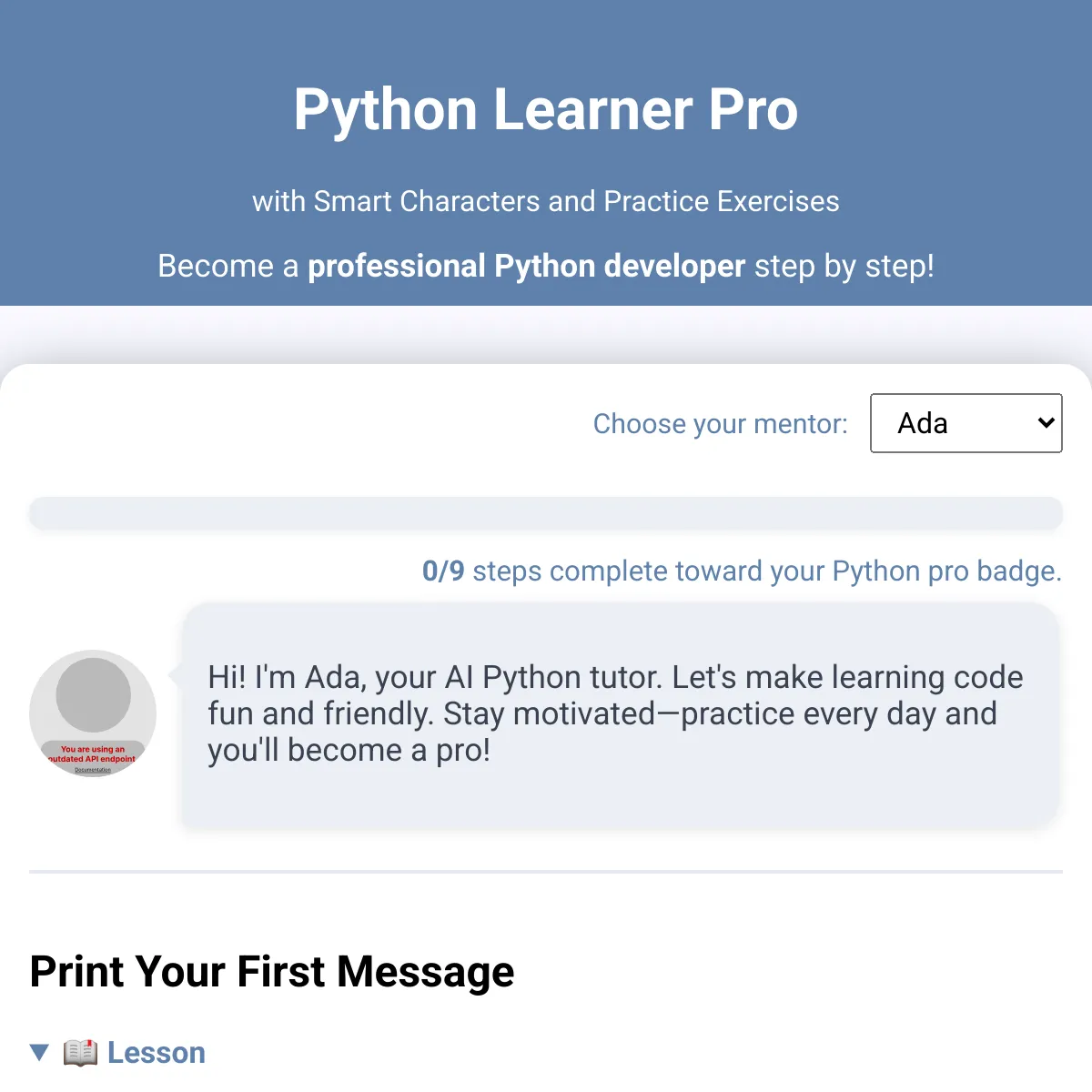 the project is loading