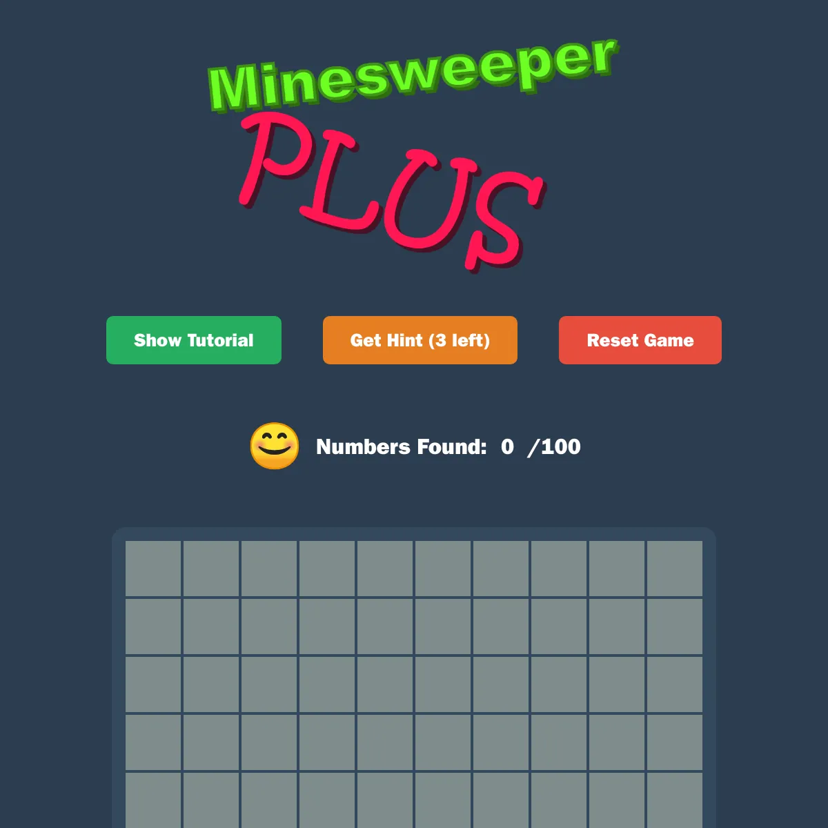 Minesweeper PLUS