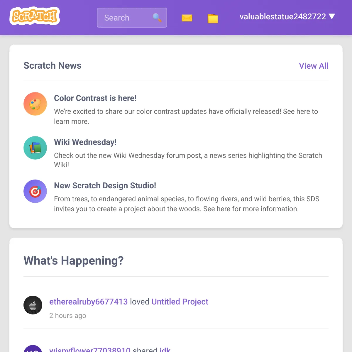 the project is loading